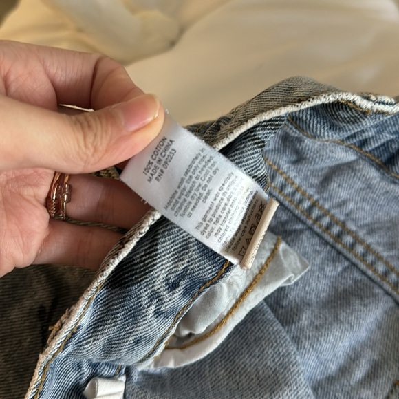 Pacsun high rise straight butterfly jeans size 26 - Picture 5 of 7